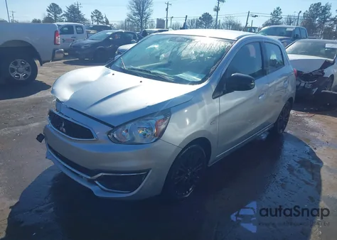 2019 Mitsubishi Mirage Le из США, поврежденный, VIN ML32A5HJ6KH004965